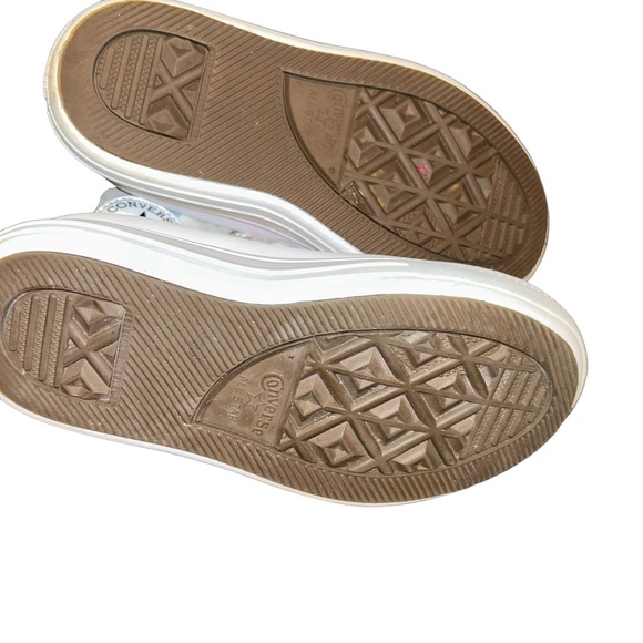 Girls Converse Chuck Taylor Move High Always On Hearts platform sneakers… - Picture 5 of 6